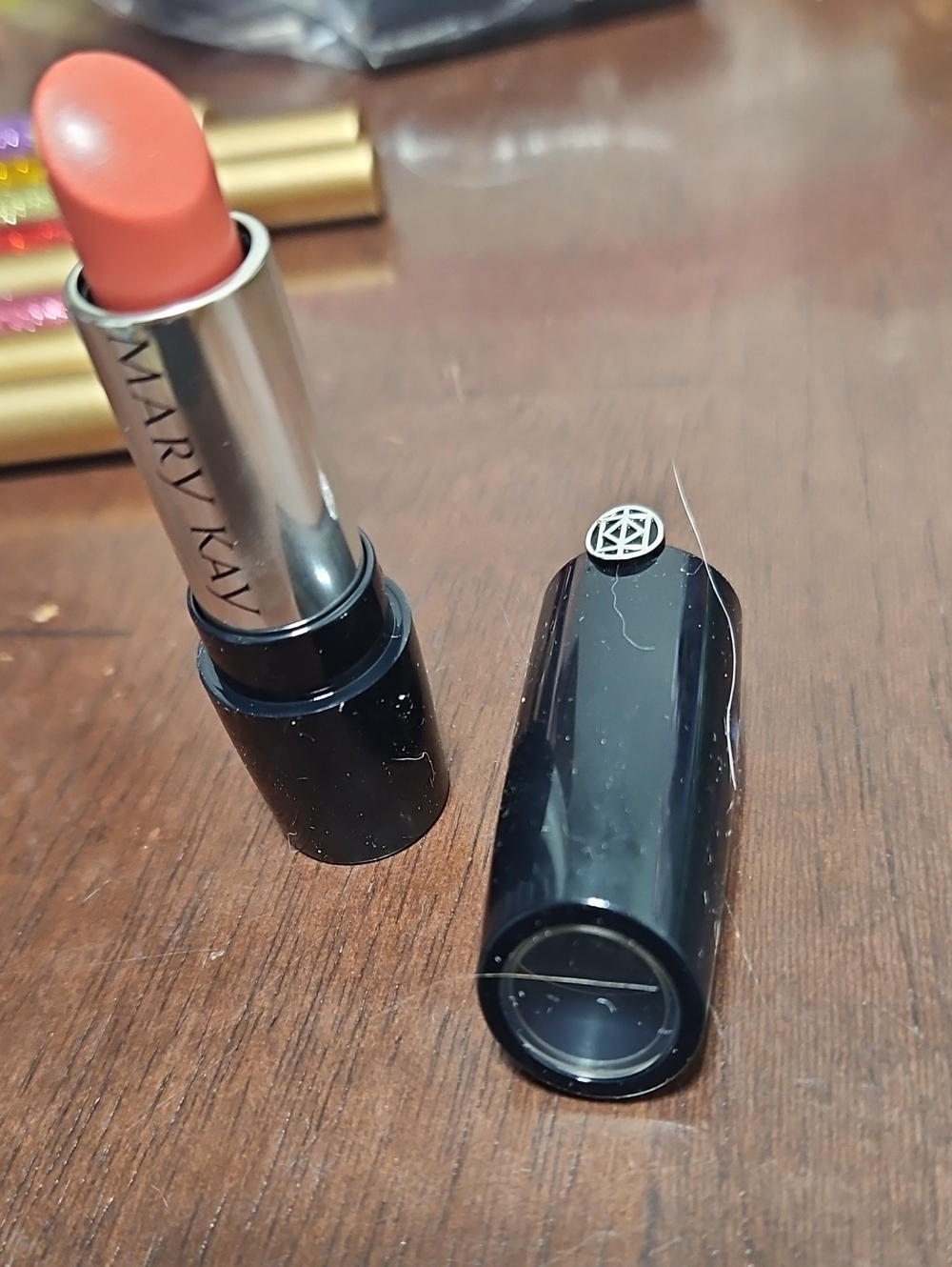 Mary Kay Coral Cream Lipstick - Sunset Peach